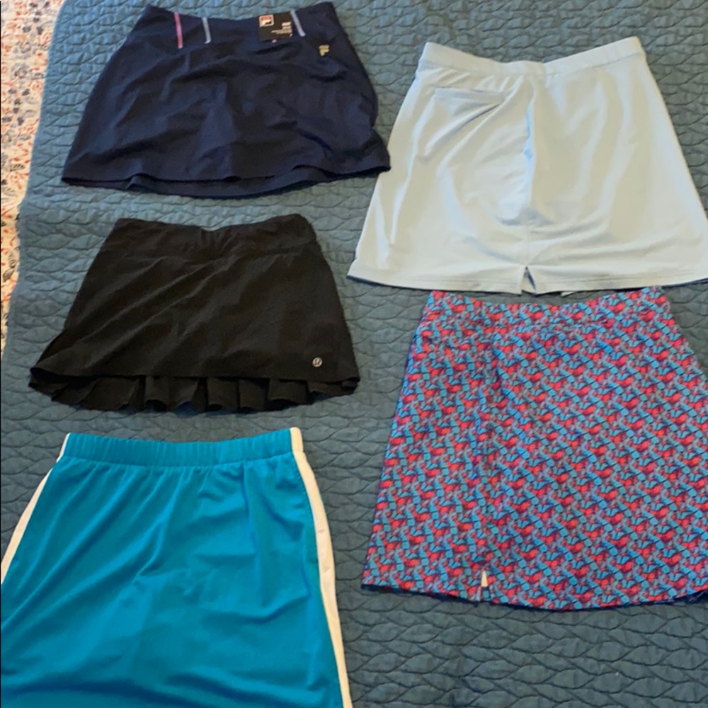 High-end golf skirts! Excellent condition.